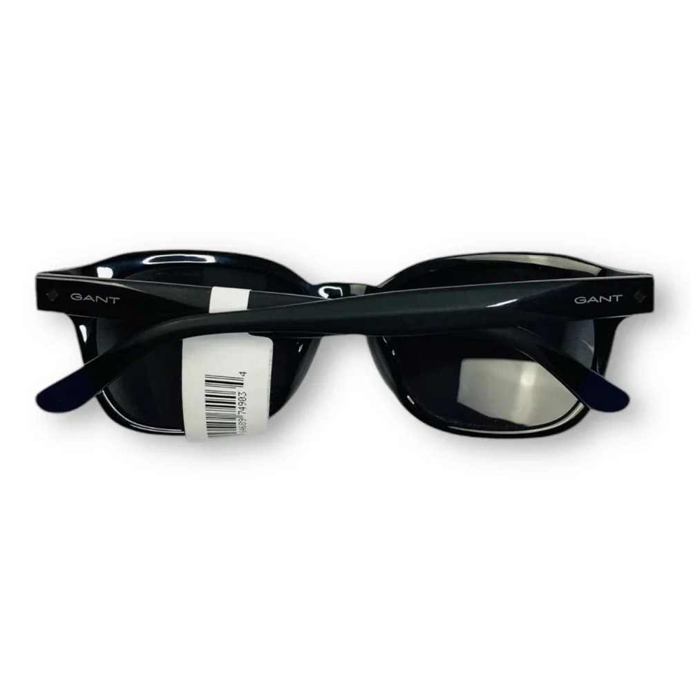 NWT GANT Polarized Black w/ Blue Tips GA7040 53 21 140 *3P Sunglasses $145‎